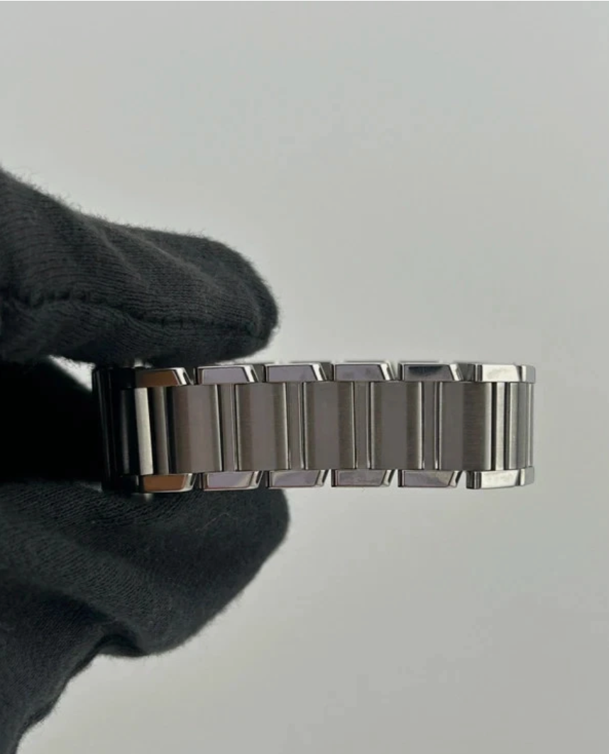 Cartier Tank Francaise Small 20 x 25 mm SS White Roman Dial